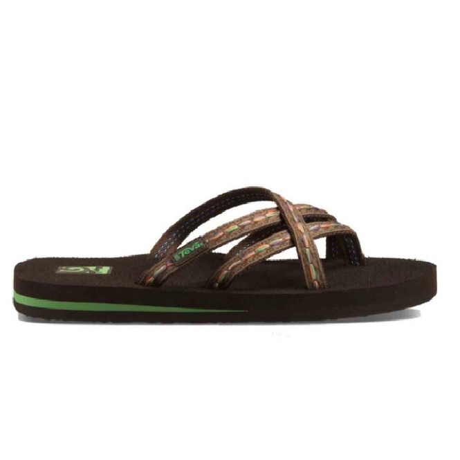 Flip Flop Teva Olowahu W - 1 Green
