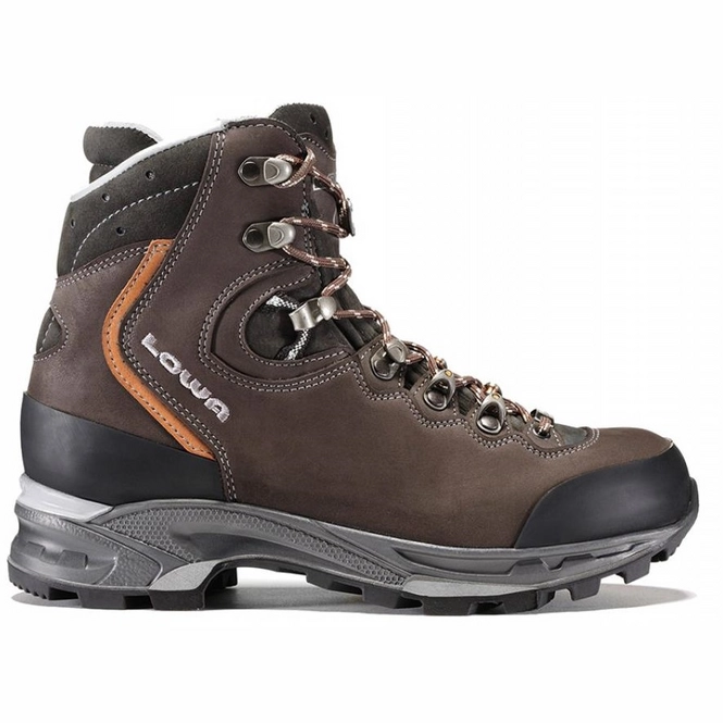 Walking Shoe Lowa Mauria LL Ws Dark Brown Ochre