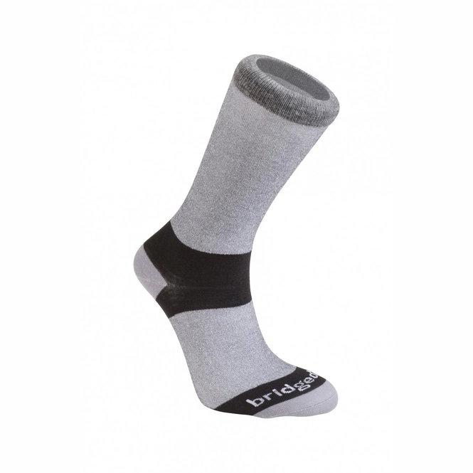 Socks Bridgedale Everyday Outdoors Coolmax Liner Grey (2-pack)