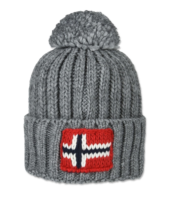 Beanie Napapijri Semiury Med Grey Mel