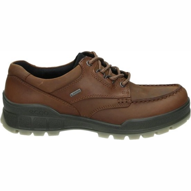 Lace-Up Shoes ECCO Men Track 25 Bison Bison Pull Up Oil Nubuck