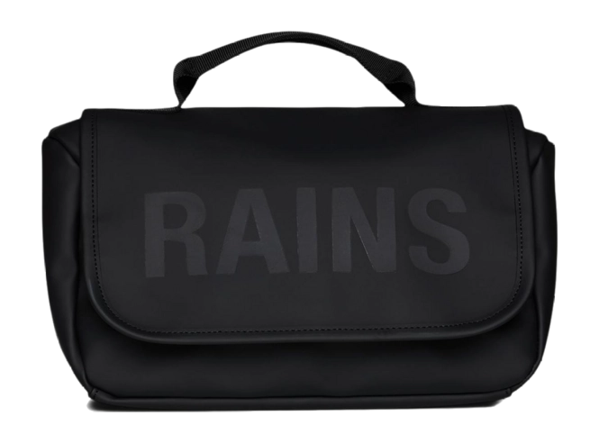 Toiletry Bag RAINS Texel Wash Bag Black