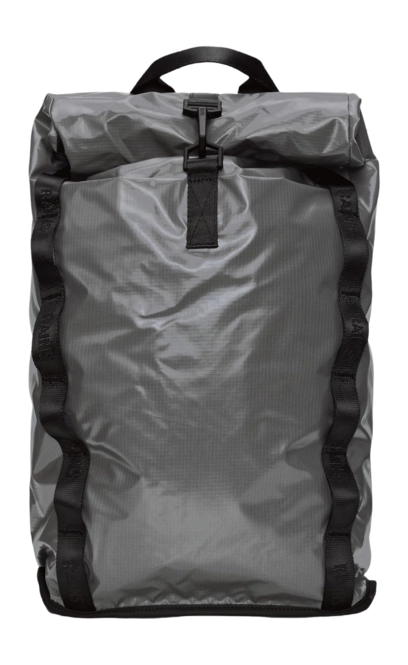 Backpack RAINS Unisex Sibu Rolltop Rucksack Grey