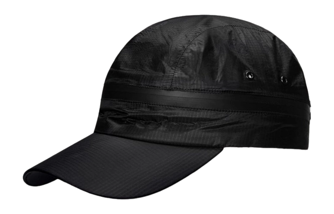 Cap Unisex Rains Norton Zip Cap Black