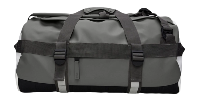 Travel Bag RAINS Unisex Texel Duffel Grey Mix