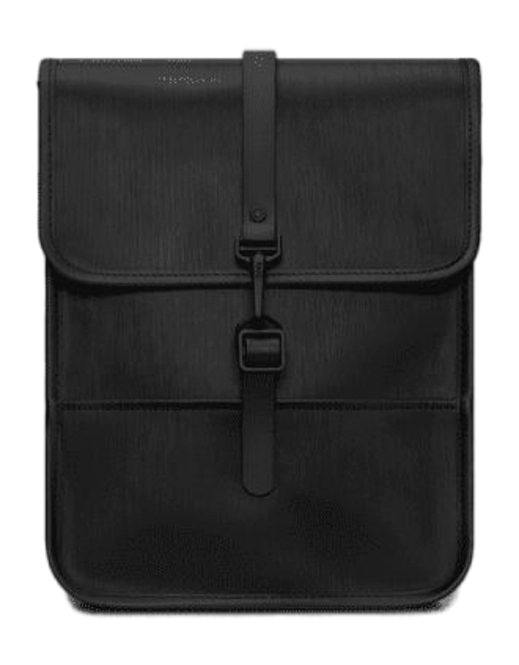 Rucksack RAINS Unisex Backpack Micro Black Grain
