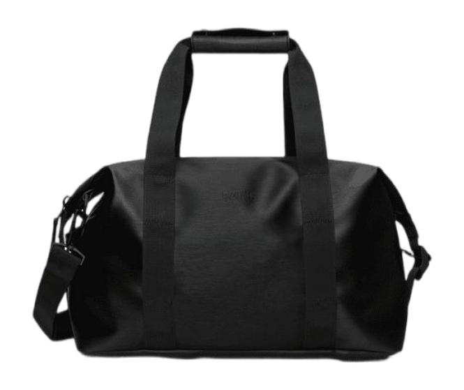 Tote bag RAINS Unisex Hilo Weekend Small Black Grain