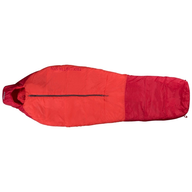 Sleeping Bag Bergans Trollhetta Synt 800 Fire Red Red