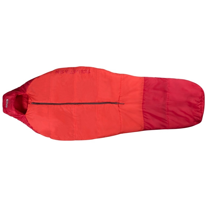 Sleeping Bag Bergans Trollhetta Synt 800 Short Fire Red Red