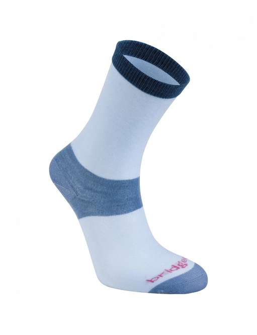 Socks Bridgedale Everyday Outdoors Coolmax Liner Women Sky (2-pack)
