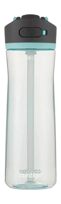 Water Bottle Contigo Ashland 2.0 Transparent Blue 720 ml