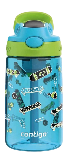 Drinking Flask Contigo Cleanable Kids Skateboard 420 ml