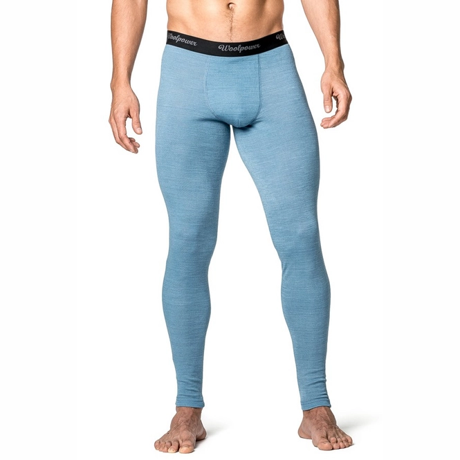 Thermal Leggings Woolpower Long Johns Mens Lite Nordic Blue