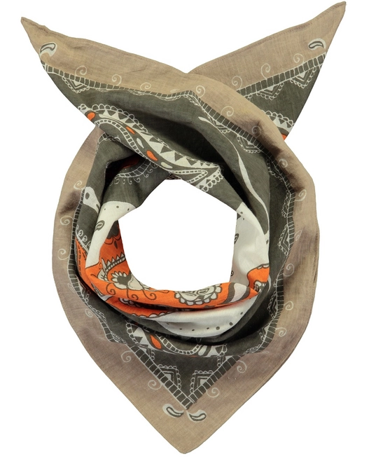 Scarf Barts Women Bandana Camo Green