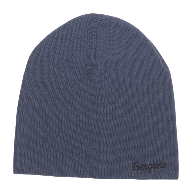 Beanie Bergans Unisex Allround Mid Warm Merino Beanie Granite Blue