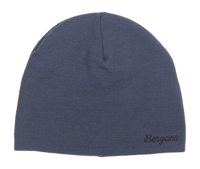 Beanie Bergans Unisex Allround Warmest Merino Beanie Granite Blue