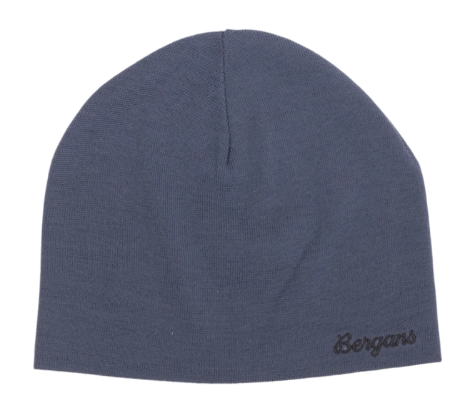 Beanie Bergans Unisex Allround Thin Merino Granite Blue