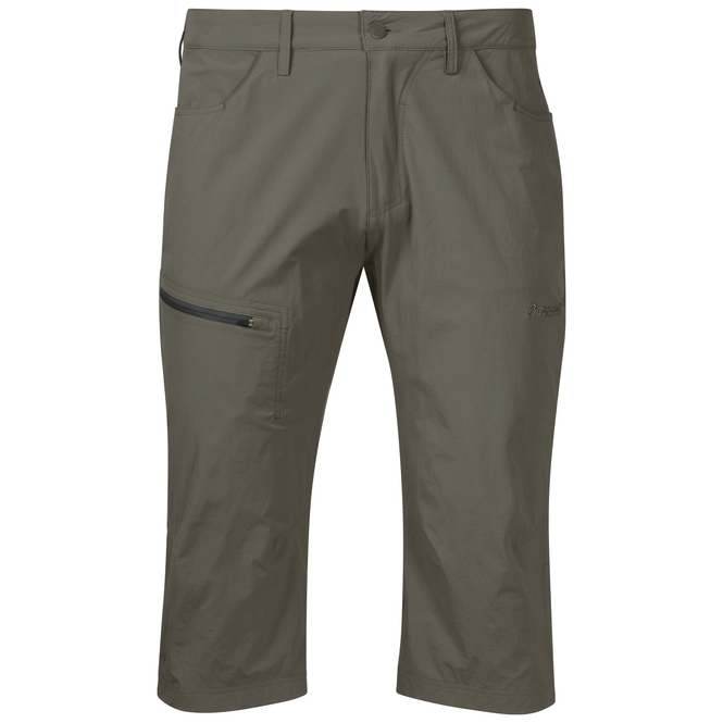 Trousers Bergans Men Moa 3/4 Green Mud Seaweed