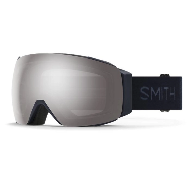 Ski Goggles Smith Unisex As IO Mag Chromapop Sun Platinum Mirror Blue