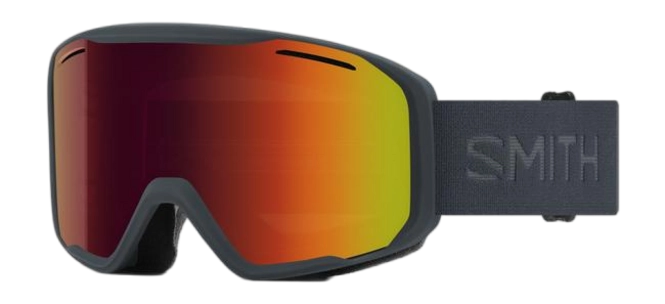 Ski Goggles Smith Unisex Blazer Red Solx Mirror Antifog Grey
