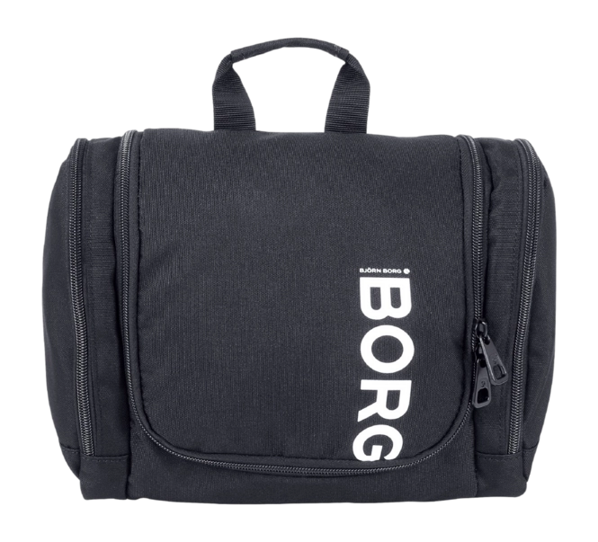 Toiletry Bag Björn Borg Unisex Core Hanging Black Beauty