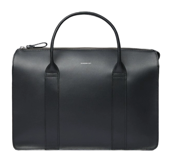 Briefcase Sandqvist Unisex Alice Black