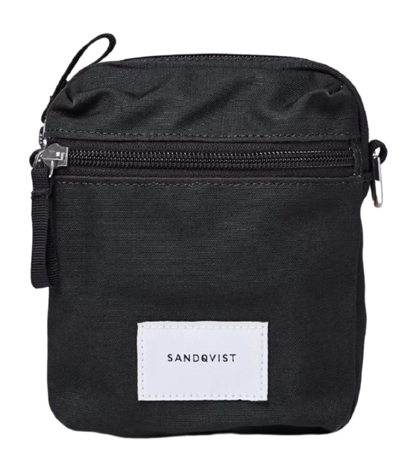 Shoulder Bag Sandqvist Unisex Sixten Vegan Black '24