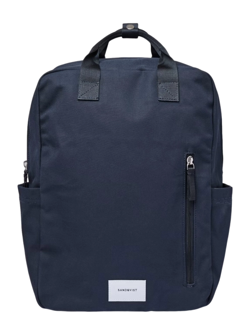 Rucksack Sandqvist Knut Navy Blue & Navy Webbing