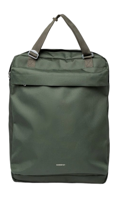 Rucksack Sandqvist Go 2-Way Tote Bag Dawn Green