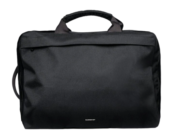 Rucksack Sandqvist Unisex Go 3-Way Bag Black M