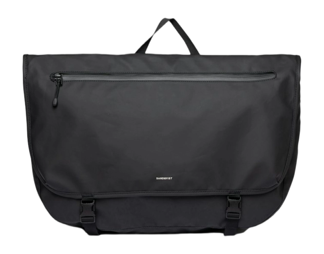 Shoulder Bag Sandqvist Stream Messenger Black