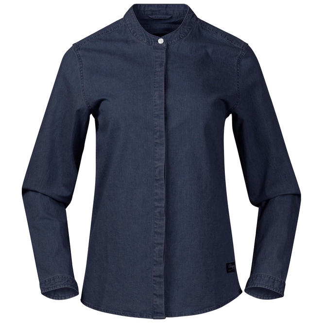 Shirt Bergans Women Oslo Dark Denim