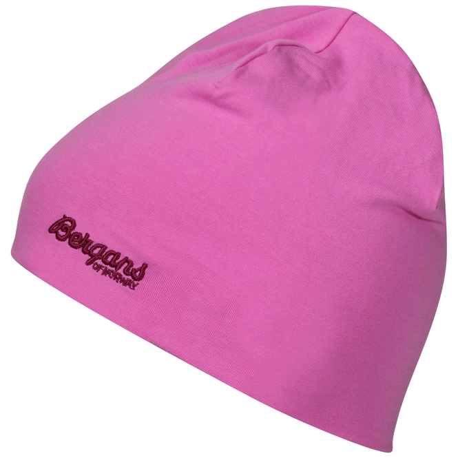 Beanie Bergans Kids Cotton Lite Cerise (50)