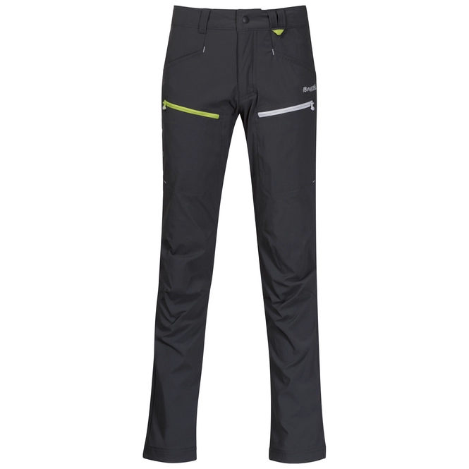 Trousers Bergans Kids Utne Solid Charcoal Aluminium Sprout Green