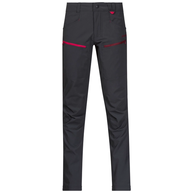 Trousers Bergans Girls Utne Solid Charcoal Jam Dark Sorbet