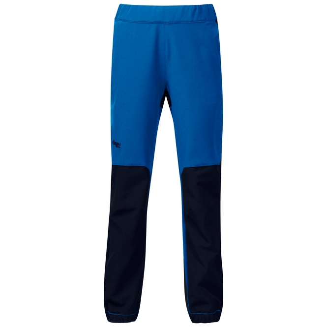 Trousers Bergans Kids Ruffen Lite Softshell Athens Blue Navy