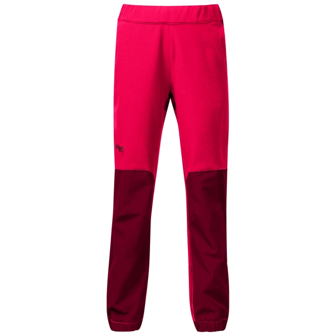 Trousers Bergans Kids Ruffen Lite Softshell Dark Sorbet Jam