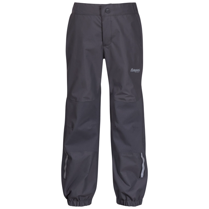 Trousers Bergans Kids Knatten Solid Dark Grey