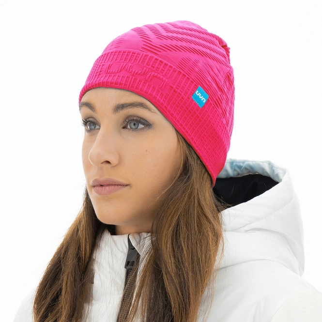 Beanie UYN Unisex Hangout Beanie Pink Yarrow Large