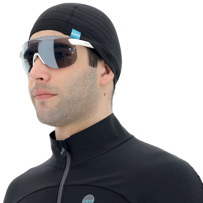 Helmet Hat UYN Unisex Under Helmet Buffercone Black Anthracite Small