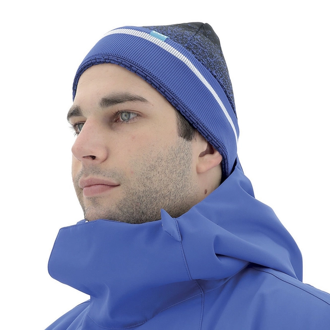 Beanie UYN Unisex Natyon Two Tone Beanie Black Surf The Web White Small