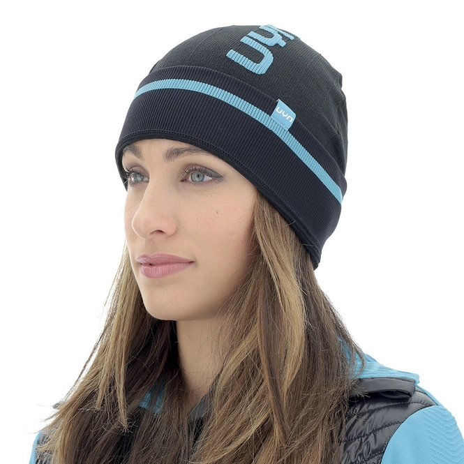 Beanie UYN Unisex Natyon Two Tone Beanie Black Black Turquoise Small '24