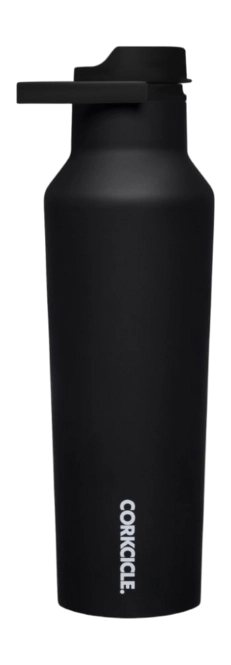 Thermal Flask Corkcicle Sport Canteen Black 590 ml
