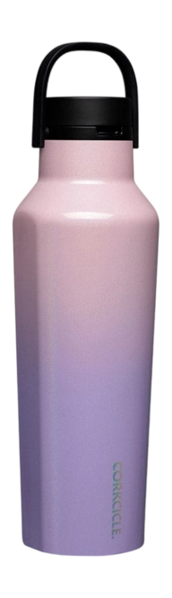 Thermal Flask Corkcicle Sport Canteen Glittery Pink Ombre 590 ml
