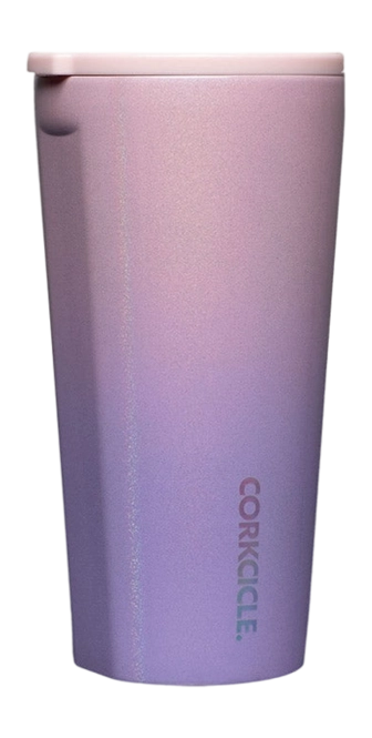 Flask Corkcicle Classic Glittery Purple Ombre Tall 475 ml