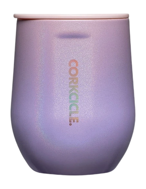 Thermal Mug Corkcicle Stemless Glittery Pink Ombre 350 ml