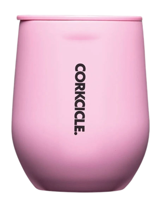 Thermal Mug Corkcicle Stemless Baby Pink 350 ml