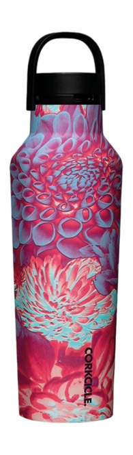 Thermal Flask Corkcicle Sport Canteen Dopamine Floral 590 ml