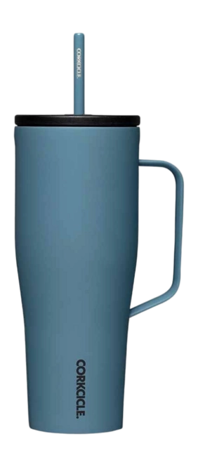 Thermal Mug Corkcicle Cold Cup XL with Straw Blue 890 ml
