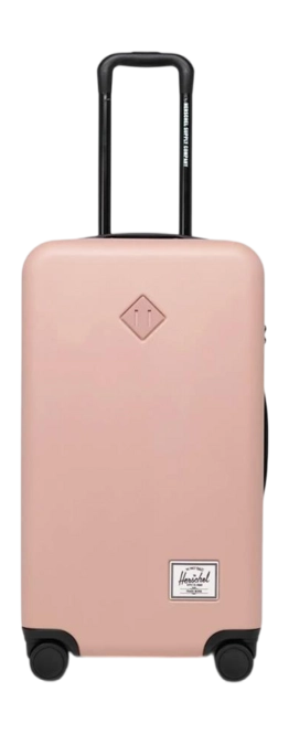 Travel Suitcase Herschel Heritage Hardshell Medium Luggage Ash Rose